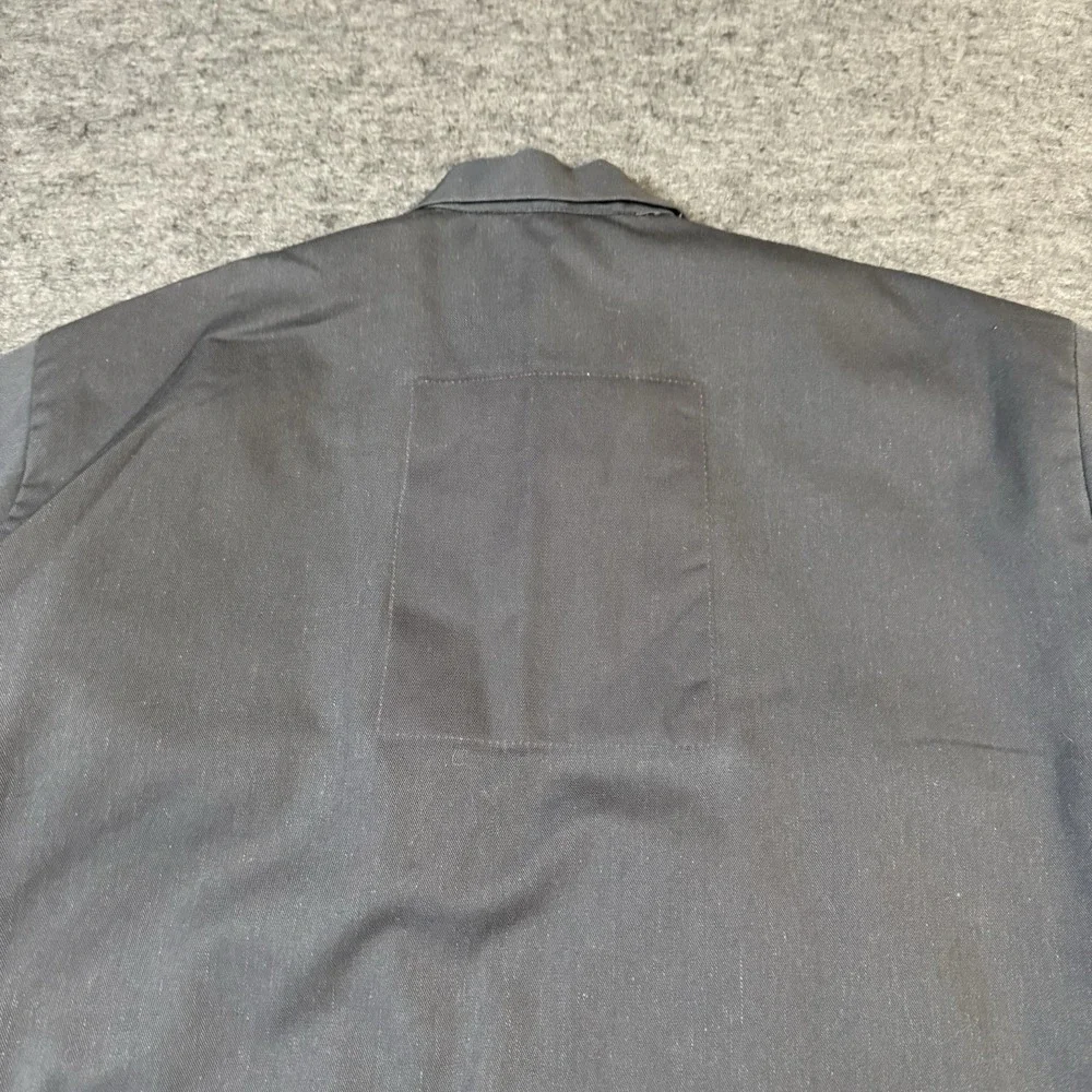 Vintage 70s Work Wear Corporation Gray Mechanics Garage Quilt Lined Jacket M